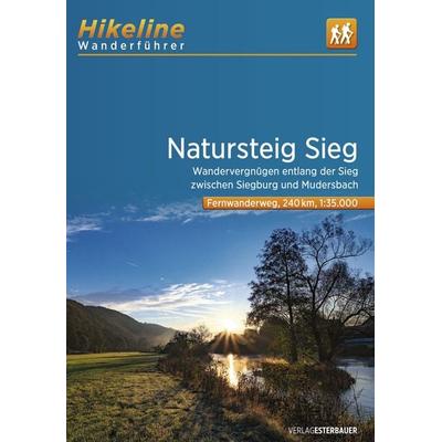 Fernwanderweg Natursteig Sieg, Taschenbuch von , Esterbauer, 978-3-7111-0039-9