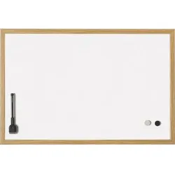 Whiteboard 121928 MDF-Rahmen 990x590mm - weiß