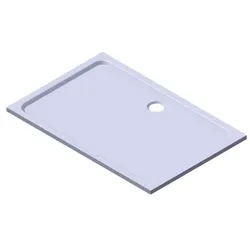 DM-San Duschmeister Duschwanne Mineralguss 80x120x2,5.. - Duschwanne