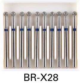 Uplifted Finds AZDENT Dental Diamond Burs High Speed Drill br x28 (10 Pcs)