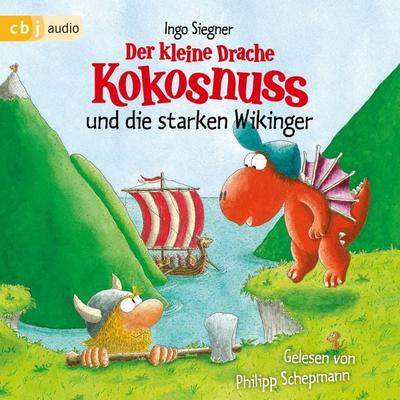 Der kleine Drache Kokosnuss und die starken Wikinger - Ingo Siegner, Audio, 9783837180220