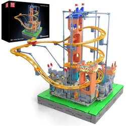 Mould King Castle Roller Coaster Schlossachterbahn