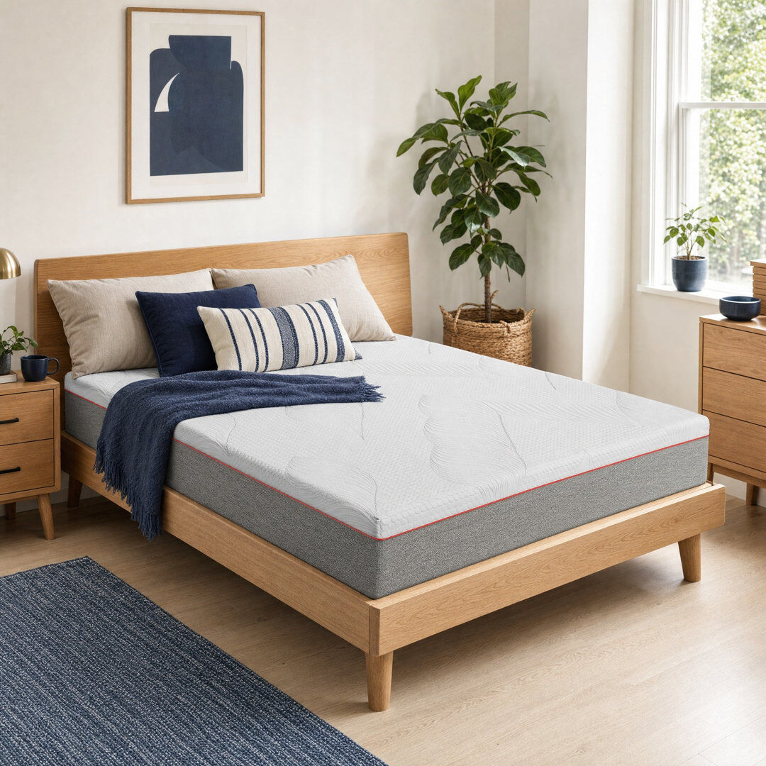 Viscotherapy Harmony 24cm Medium Memory Foam Pocket Sprung Mattress Double (4'6)