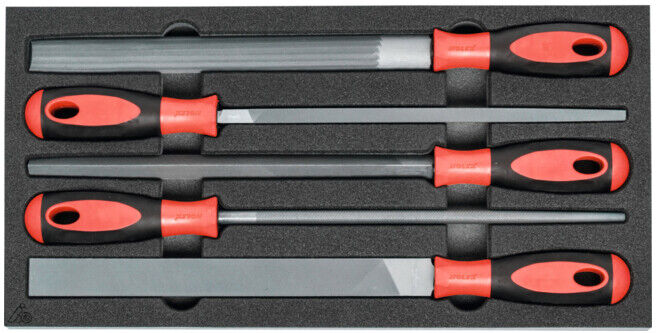 Holex Jeu de limes d’atelier, Nombre d'outils: 5 (952210 5)