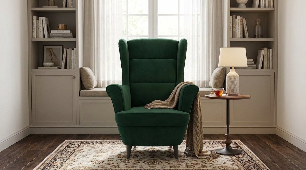 Moderne luxe velvet fauteuil voor volwassenen voor in de woonkamer