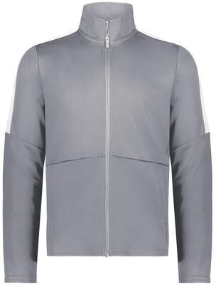 Holloway 223530 Athletic CROSSTOWN JACKET in Graphite Grey size Large   Polyester