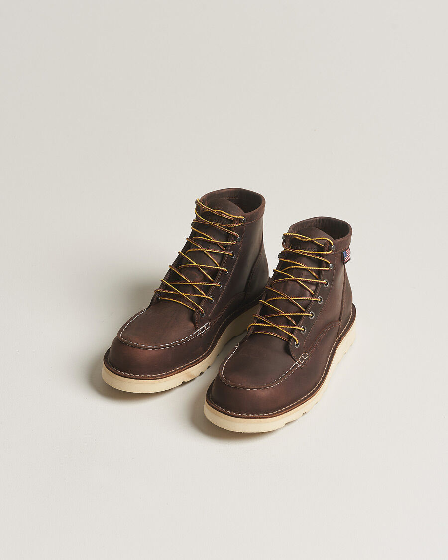 Danner Bull Run Leather Moc Toe Boot Brown men EU41,5 Brun