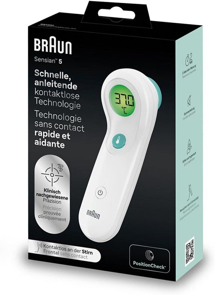 Braun No Touch+touch Stirnthermometer 1stk