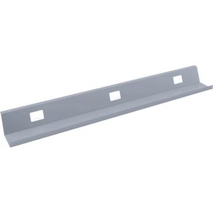 Actiforce Kabelwanne Fix FG0080, silber, zum Anschrauben, aus Metall, 110 cm