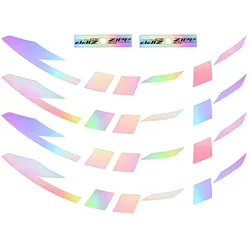 ZIPP Felgenaufkleberset 404 Silver Foil