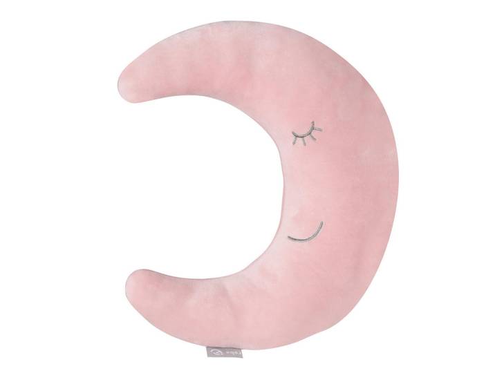 Roba Nackenkissen Mond rosa, Rosa, Textil, 25x8 cm, Schlafen, Babybettausstattung, Babydecken & Babykissen