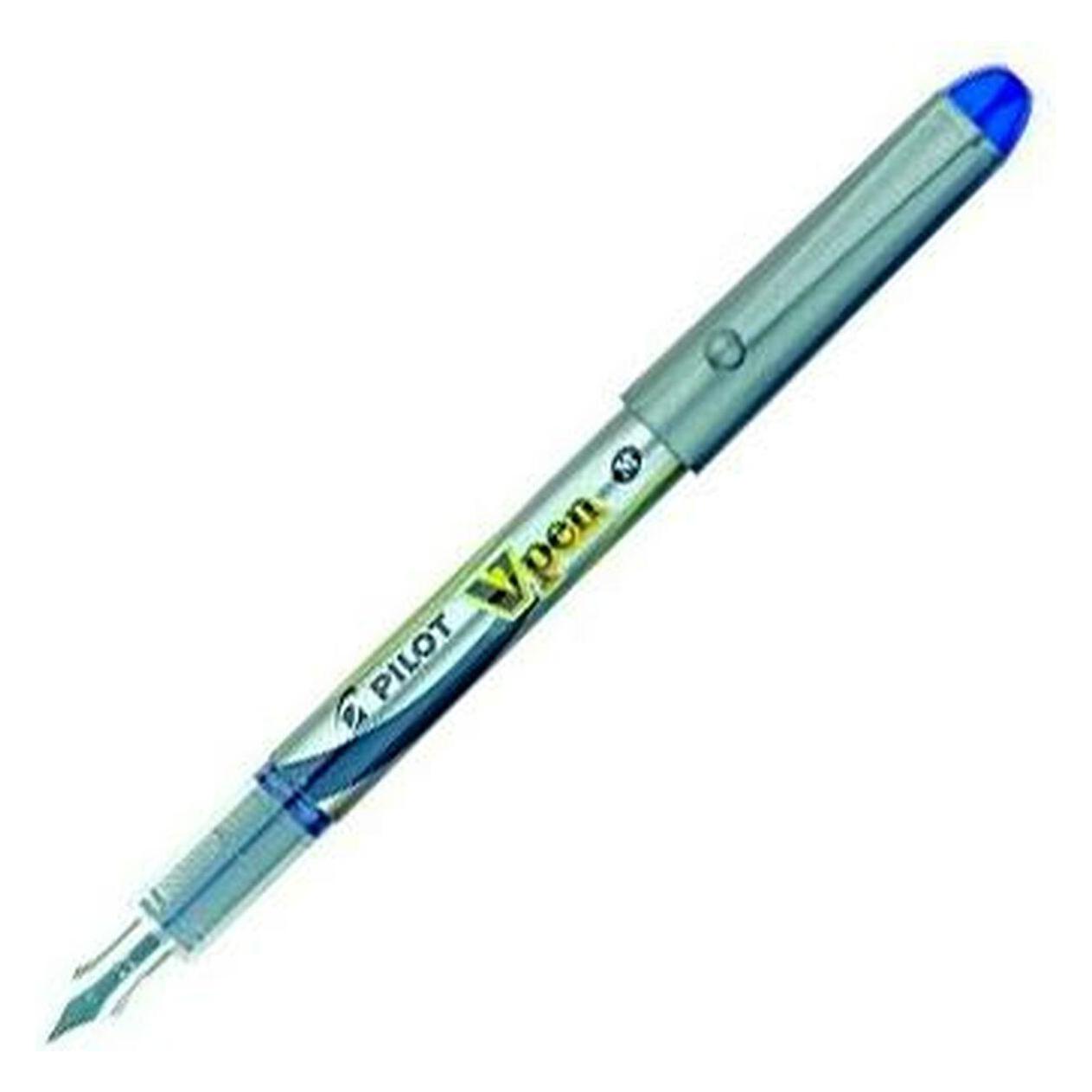 Pilot V-Pen, SVP-4M Füllfederhalter Blau (12x) (1132003)