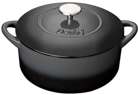 Denby Halo Cast Iron 26cm Round Casserole