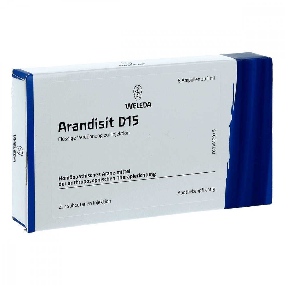 WELEDA AG Arandisit D15 Ampullen 01617725