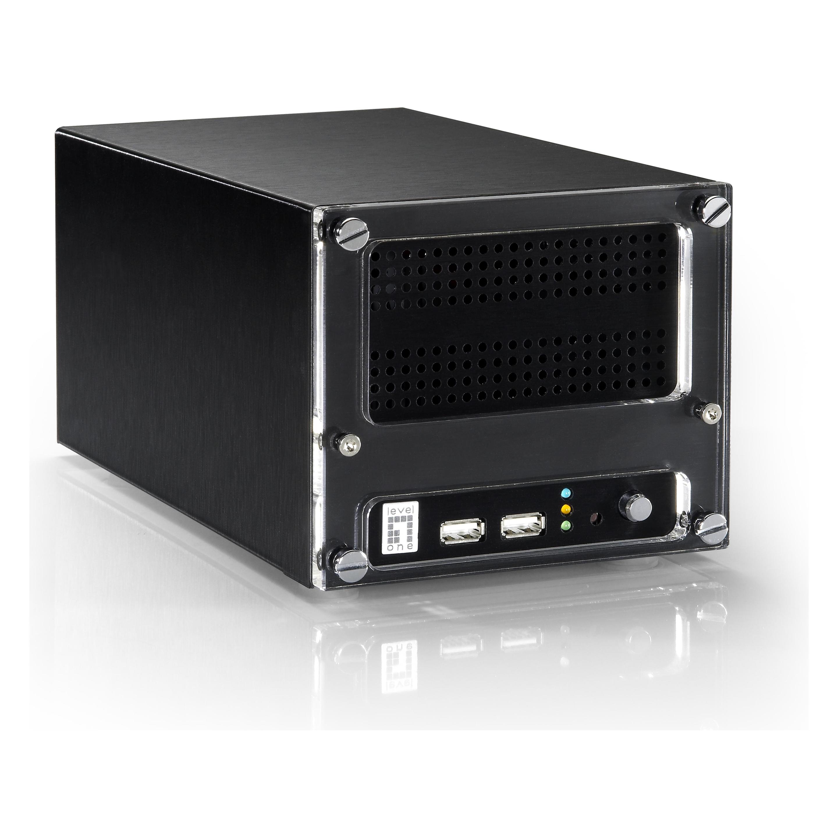 LevelOne NVR-1204 Network Video Recorder 4-Channel (Netzwerk Videorecorder (NVR)) (53100513)