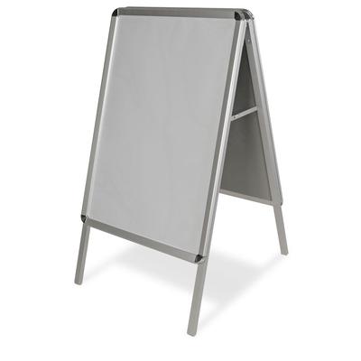 BRB Alu-Kundenstopper, Format DIN A1, BxTxH 640x730x1120 mm
