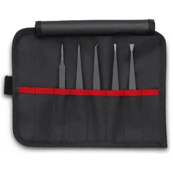 Knipex, Pinzette, Kunststoffpinzetten-Set ESD