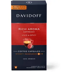 Tchibo - Davidoff Café Rich Aroma Espresso - 10 Kapseln - Intensität: 10/12