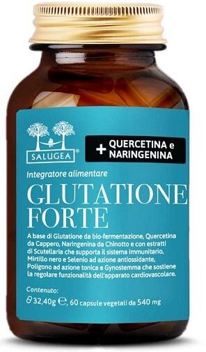 SALUGEA (RELOAD Srl) Salugea, Glutatione Forte, 60 Capsule