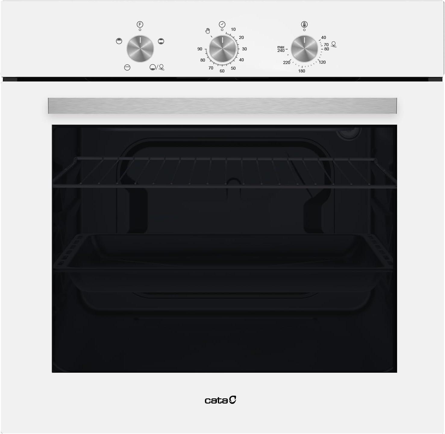CATA SES 6204 WH, Medium, Elektrischer Ofen, 66 l, 66 l, 40 - 240 °C, Integriert