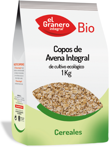 El Granero Integral Copos de avena integral 1 kilogramo