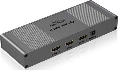 Oehlbach Highway Splitter 1 zu 2 HDMI-Splitter 3840 x 2160 Pixel
