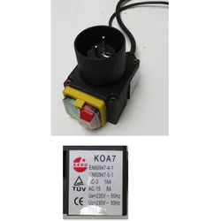 Holzstar Schalter SAA 3001, LLB 16PB / 230V KEDU KOA7