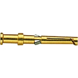 HAN 09150006225 - Kontakt-Buchse, 0,75 mm2, Kupfer, vergoldet