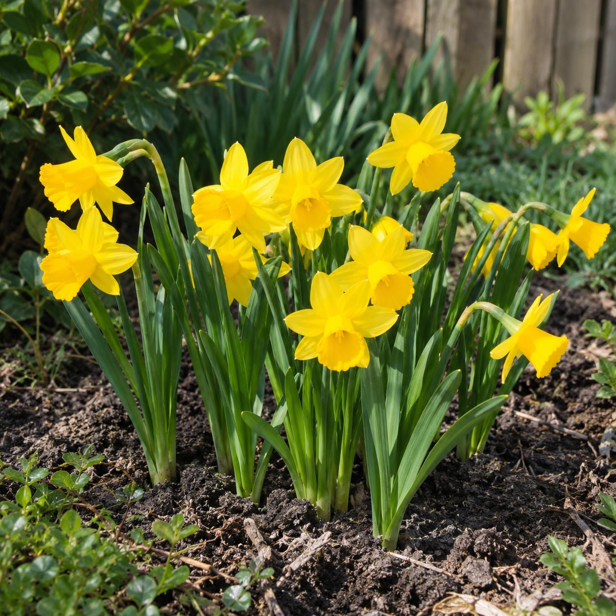 JUNAVERA Narcissus Tête à Tête - 7 gele compacte mini narcissen - 15 tot 20 cm hoog