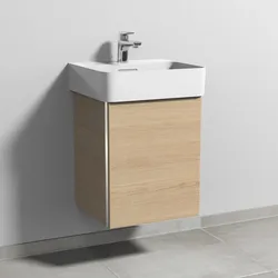 Sanipa 3way Waschtischunterbau zu Laufen VAL Waschtisch mit 1 Tür, Eiche-Nordic BR82048