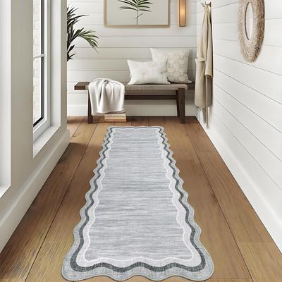 Garvee Washable Low Pile Non-Slip Entryways Indoor Rug Strain-Resistant Fade-Resistant