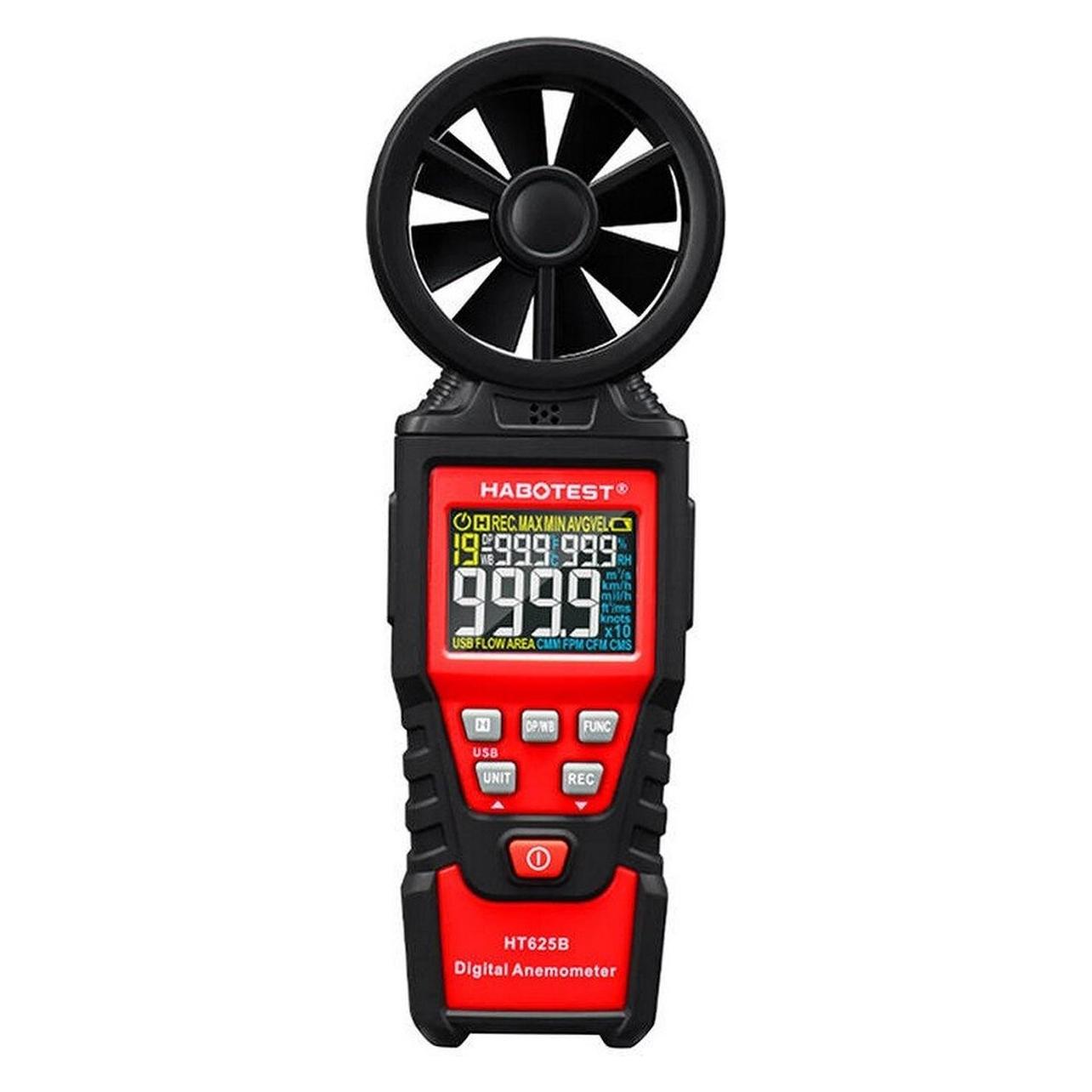 Habotest Digital Anemometer HT625B, USB (HT625B)
