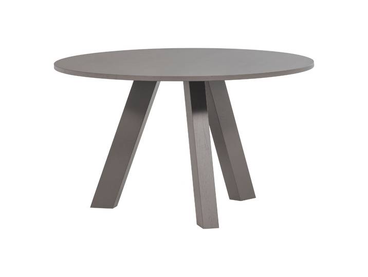 Tchibo - Runder Woood Esstisch »Rhonda« - 1x133,6x130cm - grau -