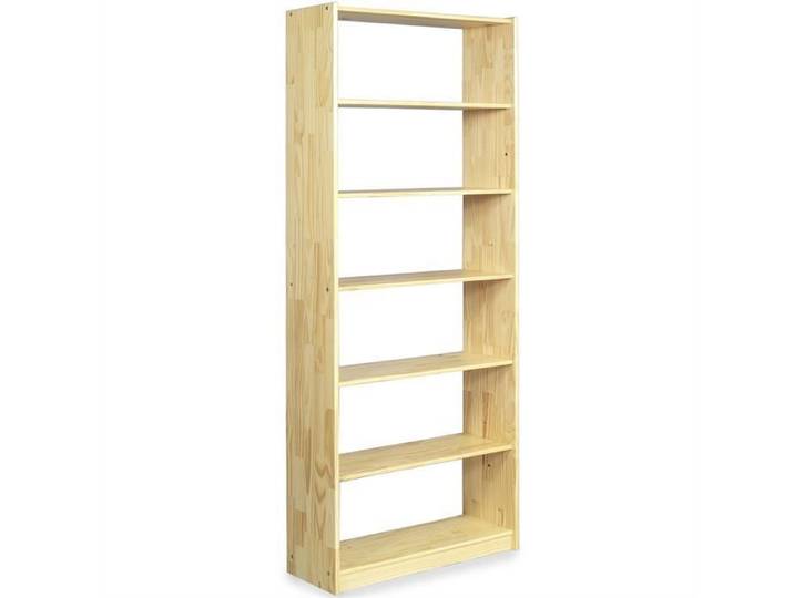 Etagère en pin vernis naturel 7 tablettes