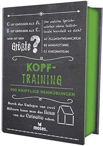 Philip Kiefer - Quiz-Box Kopftraining: 100 knifflige Denkübungen - Preis vom 11.10.2026 15:43:13 h