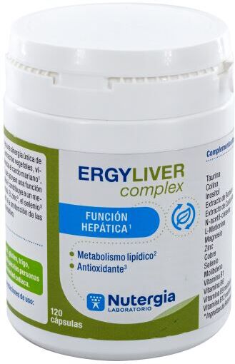 Nutergia Ergyliver 120 Capsules