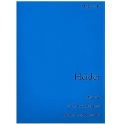 Ritorno für 3 Bassetthörner Partitur und Stimmen, Fachbücher von Werner Heider