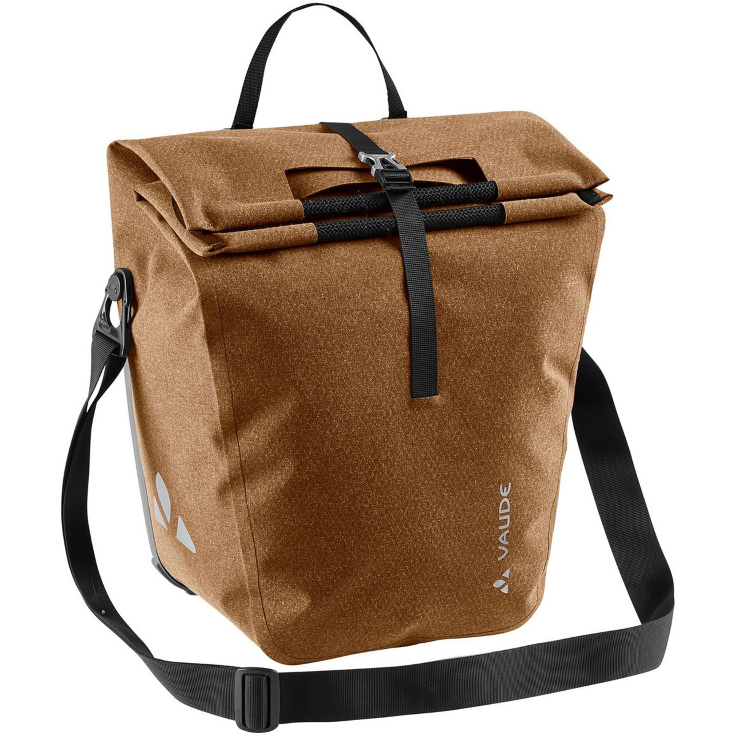 Vaude Recycle Back Single Fahrradtaschen braun Größe 30L Camping Wasserdicht