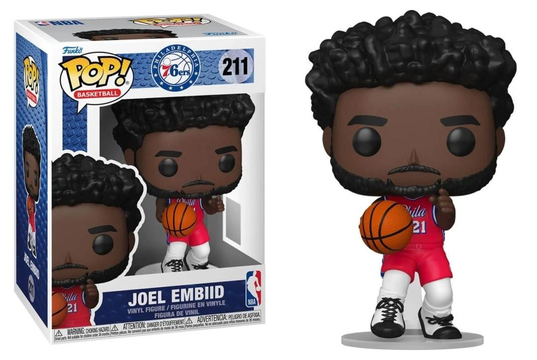 Funko Pop! Philadelphia 76ers Joel Embiid nummer 211