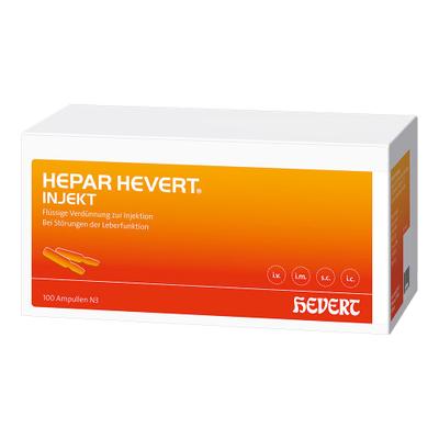 Hepar Hevert injekt Ampullen 100x2 ml