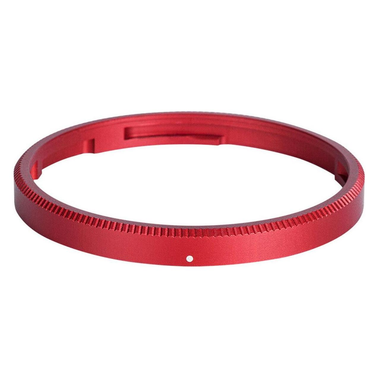 JJC RN GR3X RED Lens Decoration Ring for Ricoh GRIIIx (RN-GR3X RED)