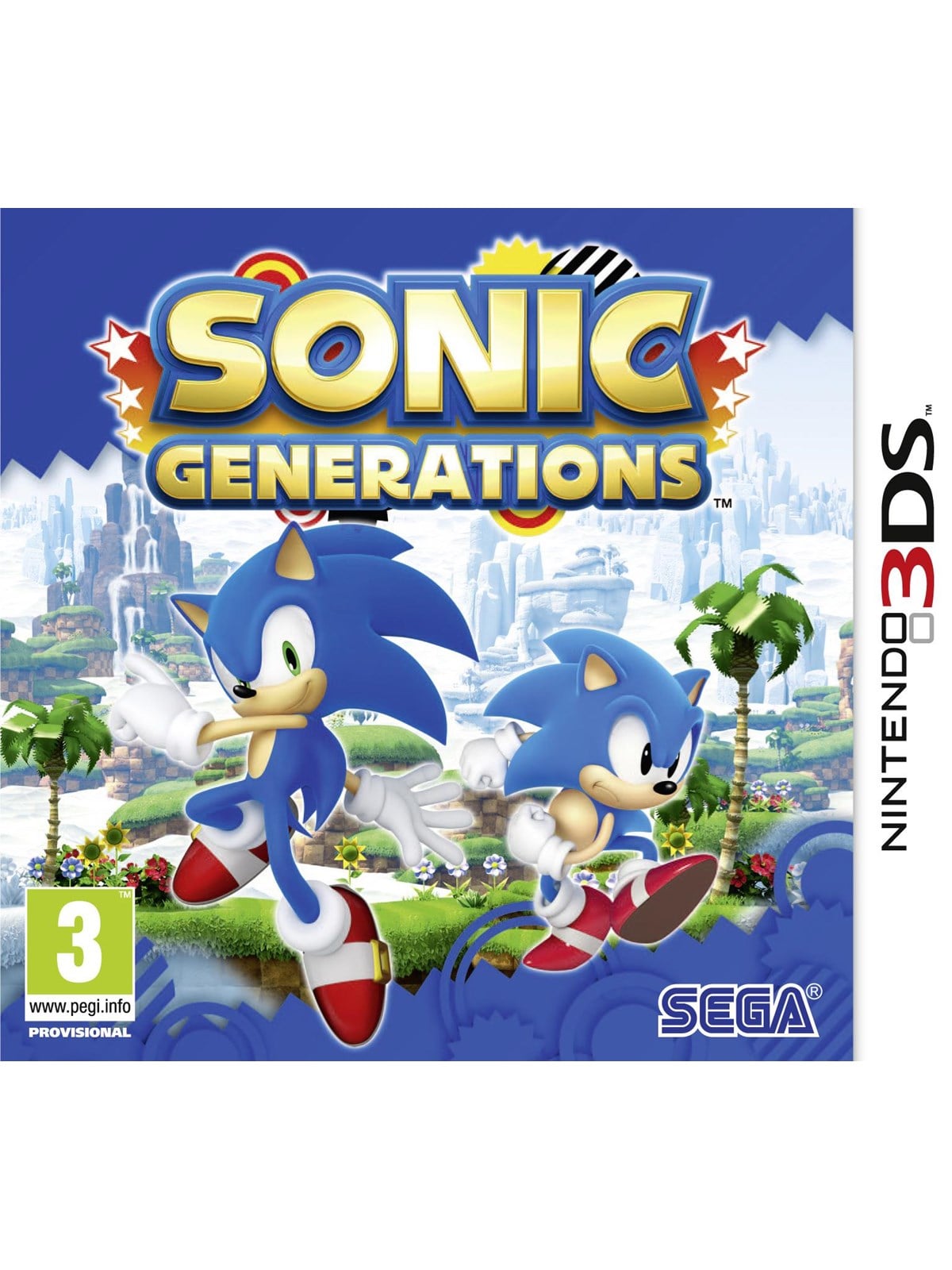 Sonic Generations - Nintendo 3DS - Action - PEGI 3