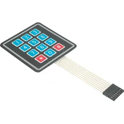 DEBO TAST 4X3 - Entwicklerboards - Folientastatur, 4 x 3 Ziffern
