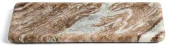 BIDKhome Toronto Marble Round Edged Bread Tray Med