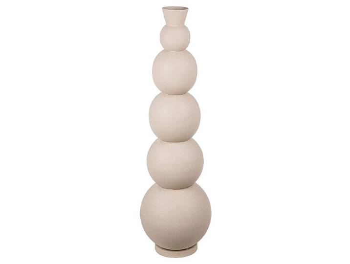 Vase Rotonda, Grau H: 76 cm Gilde