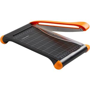 Fiskars Hebelschneider 1077982, A5, 10 Blatt Schnittleistung, Schnittlänge 228 mm