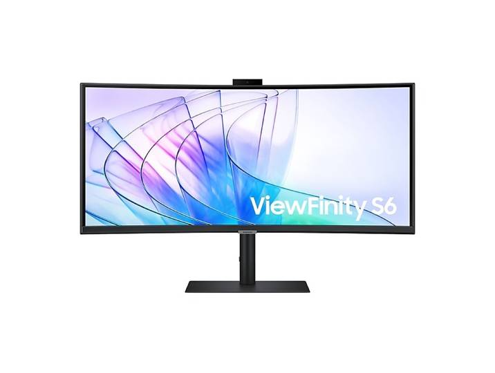 Samsung ViewFinity S6 LS34C652VAUXEN Monitor Zwart