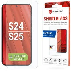 DISPLEX Smart Glass (9H) für Samsung Galaxy S24/S25