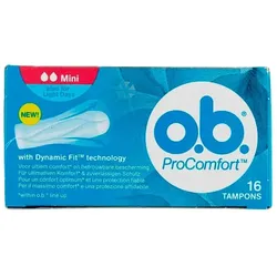O.B. Procomfort 16 Tampons Mini