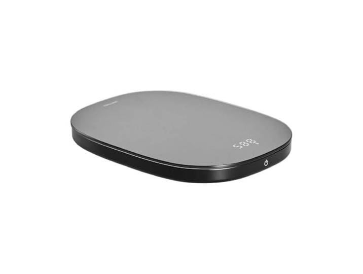 ZWILLING ENFINIGY Digitale Küchenwaage, Tara-Funktion, Bis 10 kg, USB-Ladeanschluss, Mit LCD-Display, Schwarz
